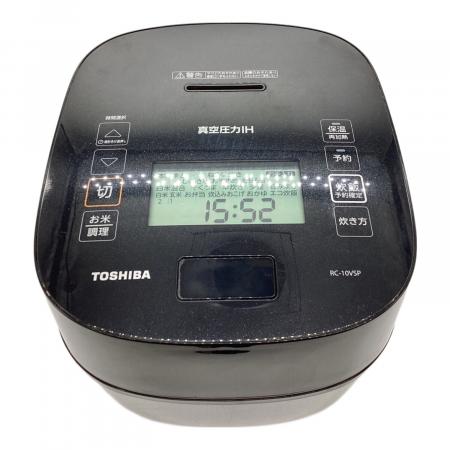 【20年製】炊飯器　TOSHIBA　RC-10VSP　※動作確認済み　5.5合 動作品】 TOSHIBA/東芝 炊飯器 5.5合 真空圧力IHジャー炊飯器 RC-10VSP