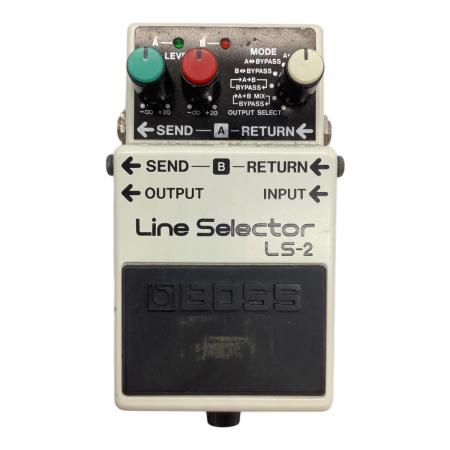 未使用に近い　BOSS Line Selector LS-2 BOSS (ボス) Line Selector LS-2 台湾製 動作確認済み