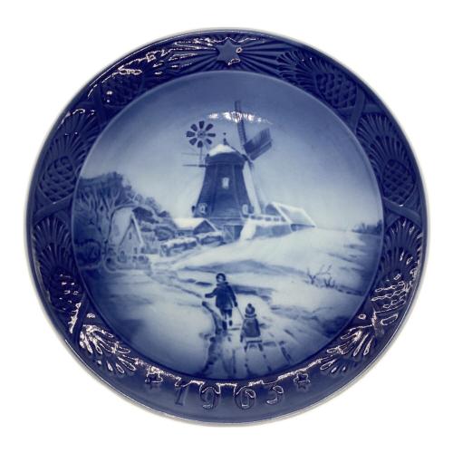 ROYAL COPENHAGEN (ロイヤル・コペンハーゲン) イヤープレート 1963年 ハウスサジャーの風車小屋