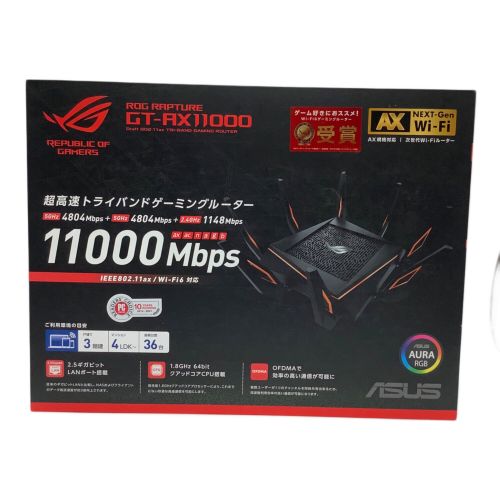 ASUS (エイスース) 無線ルーター GT-AX11000 ROG Rapture