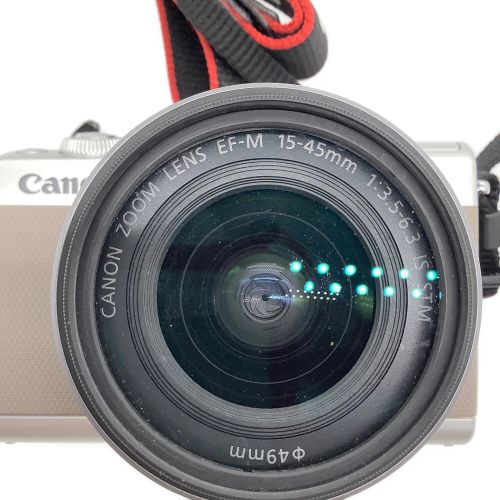 CANON (キャノン) ミラーレス一眼カメラ レンズキット EOS M100 2420万画素 APS-C 専用電池 ISO100～25600 1/4000～30秒 821051001297
