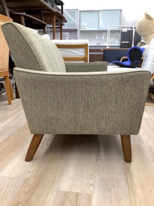 カリモク×ウニコ 2人掛けソファー ベージュ U36552 WW ファブリック