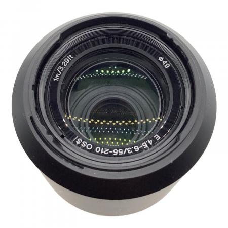 SONY ミラーレス一眼カメラ ダブルズームレンズキット レンズキズ有