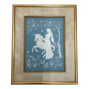 陶板画 The Lady and the Unicorn George McMonigle
