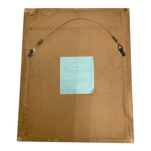 陶板画 The Lady and the Unicorn George McMonigle