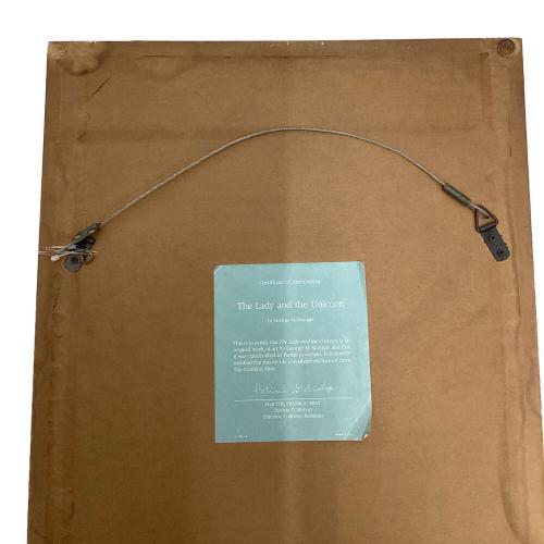 陶板画 The Lady and the Unicorn George McMonigle
