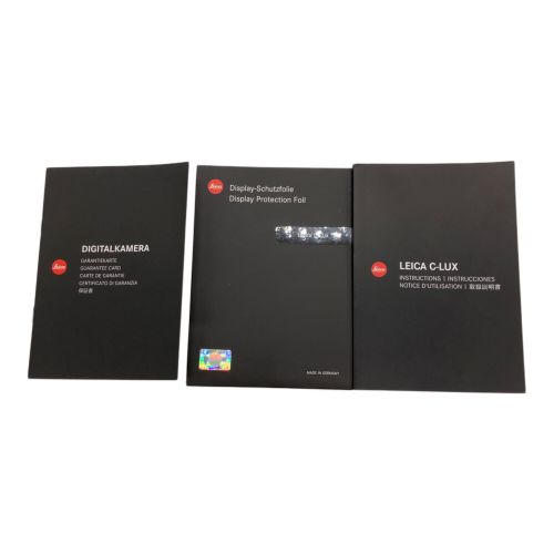 Leica (ライカ) コンパクトデジタルカメラ ライトゴールド 別売りストラップ付(劣化有) C-LUX 2010万画素 1型MOS 専用電池 ISO125～12500 10コマ/秒 60～1/16000 秒 5265699