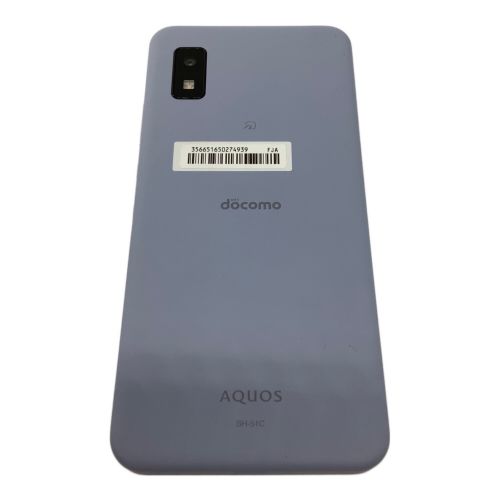 AQUOS wish2 箱有 SH-51C サインアウト確認済 356651650274939 ー SIM FREE(docomo解除済) 修理履歴無し 64GB ー 程度:Aランク Android13 Blancco社データ消去済み