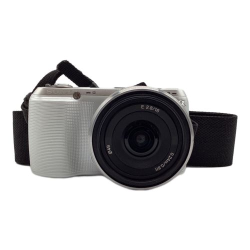 SONY (ソニー) ミラーレス一眼カメラ ダブルレンズキット α NEX-C3 1620万画素 APS-C 専用電池 ISO200～12800 1430837