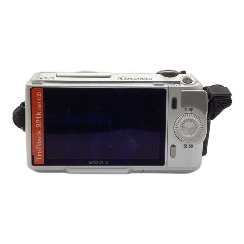 SONY (ソニー) ミラーレス一眼カメラ ダブルレンズキット α NEX-C3 1620万画素 APS-C 専用電池 ISO200～12800 1430837