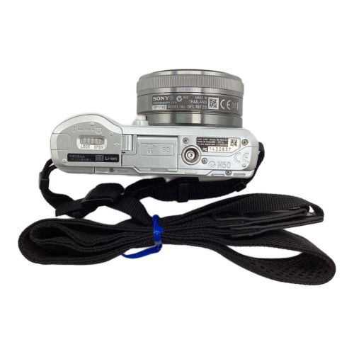 SONY (ソニー) ミラーレス一眼カメラ ダブルレンズキット α NEX-C3 1620万画素 APS-C 専用電池 ISO200～12800 1430837