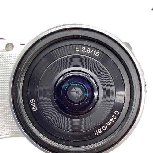 SONY (ソニー) ミラーレス一眼カメラ ダブルレンズキット α NEX-C3 1620万画素 APS-C 専用電池 ISO200～12800 1430837