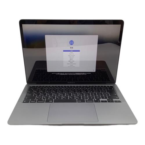 Apple MacBook Air (M1, 2020) スペースグレイ 充放電回数:157 A2337 13.3インチ Mac OS Sonoma Apple M1 メモリ:16GB SSD:512GB FVFGF03GQ6LT