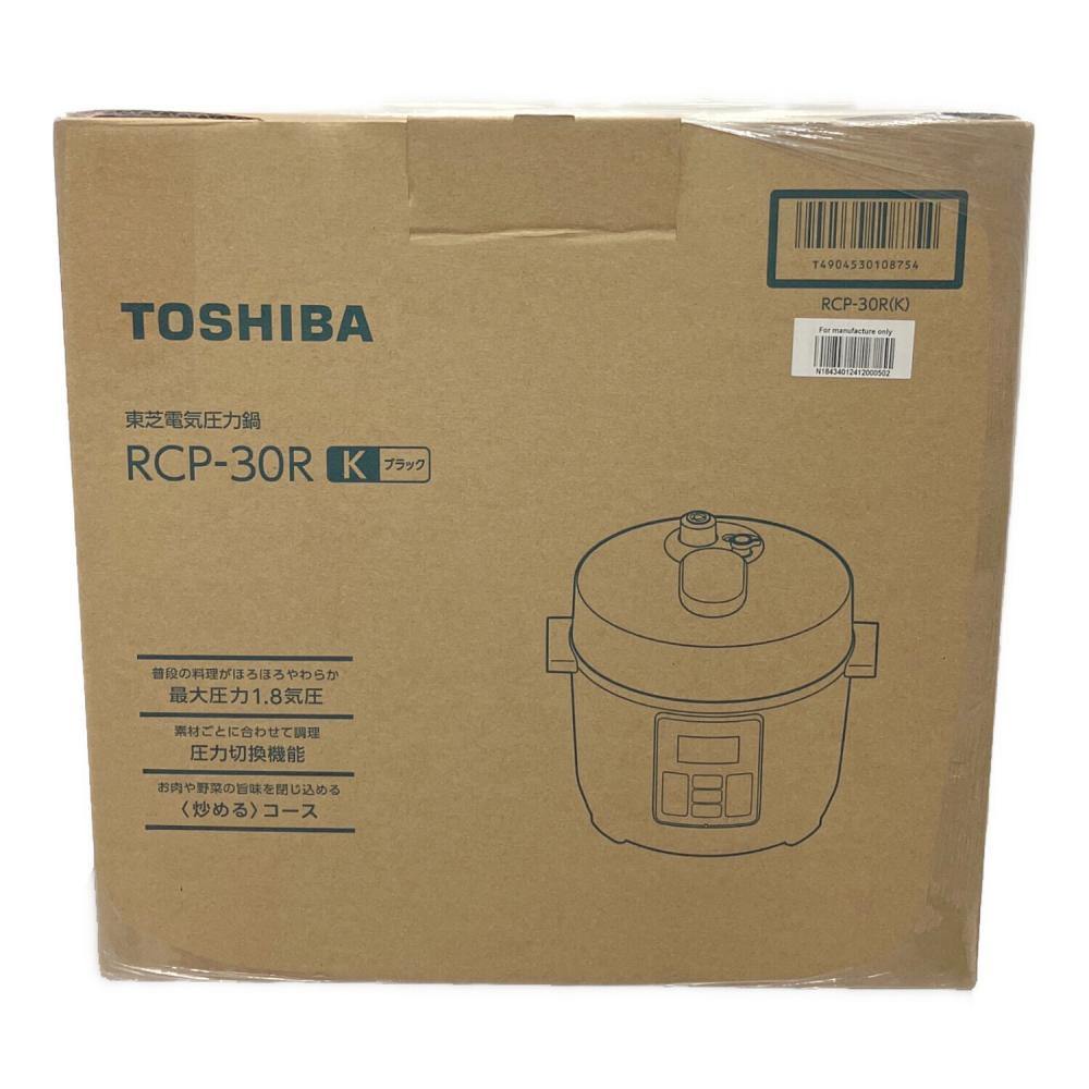 TOSHIBA (トウシバ) 電気圧力鍋 RCP-30R|トレファクONLINE TOSHIBA (トウシバ) 電気圧力鍋 RCP-30R|トレファクONLINE