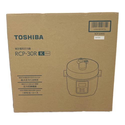 TOSHIBA (トウシバ) 電気圧力鍋 RCP-30R