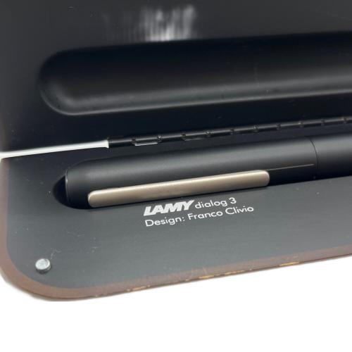 LAMY (ラミー) 万年筆 ブラック ペン先F 14K ダイアログ 3