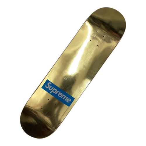 SUPREME (シュプリーム) スケボーデッキ ゴールド World Famous