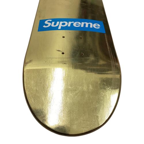 SUPREME (シュプリーム) スケボーデッキ ゴールド World Famous