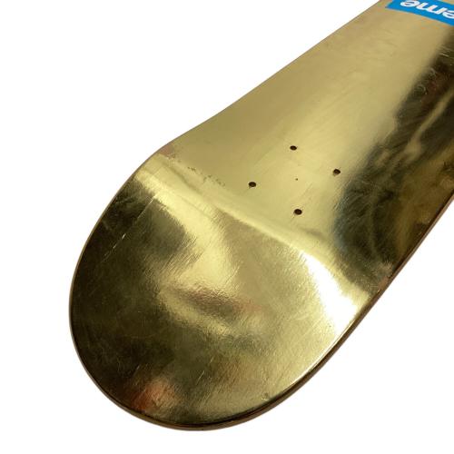 SUPREME (シュプリーム) スケボーデッキ ゴールド World Famous