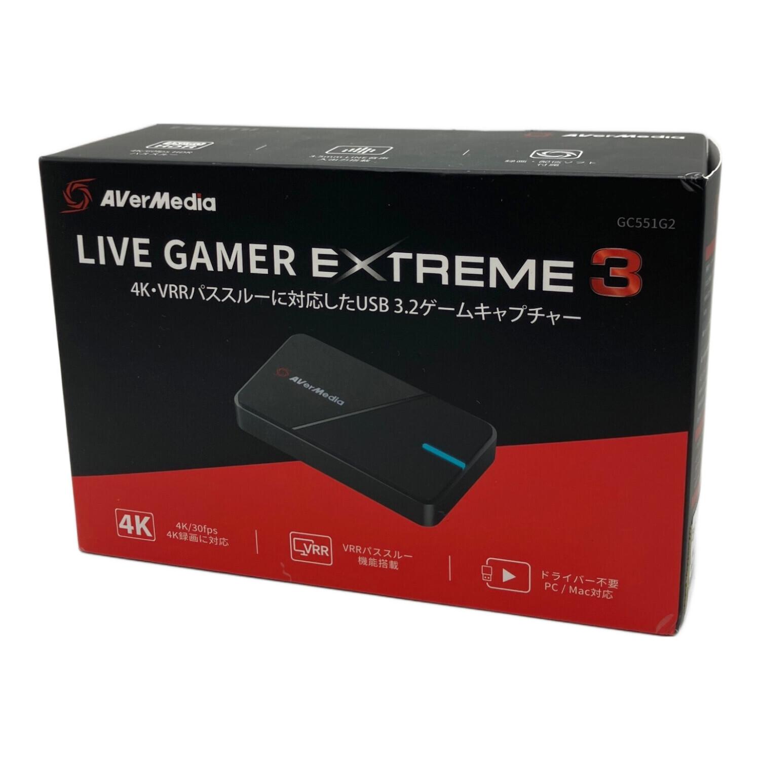 AVerMedia LIVE GAMER EXTREME 3 GC551G2 LIVE GAMER EXTREME 3