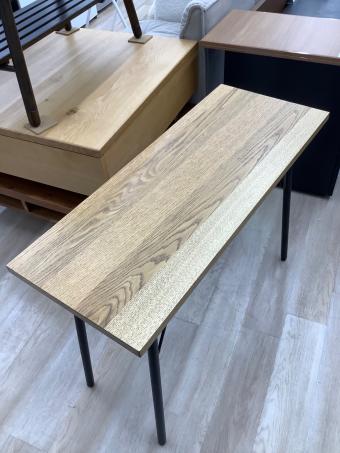 ニトリ フリーデスク ブラウン×ブラック