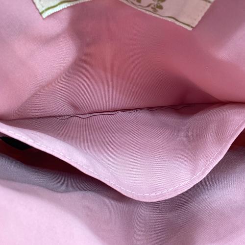 FEILER (フェイラー) ハンドバッグ レディース ピンク HELLO KITTY アップル柄