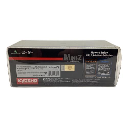 京商 (キョウショウ) モデルカー LAMBORGHINI MIURA JOTA SVR MINI-Z  AUTO SCALE COLLECTION
