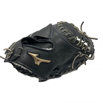 MIZUNO (ミズノ) 軟式グローブ ブラック 號 GLOBAL ELITE キャッチャーミット