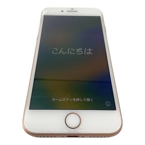 Apple iPhone8 ゴールド MQ7A2J/A サインアウト確認済 356729082649611 ○ SIM FREE(Softbank解除済) 修理履歴無し 64GB バッテリー:Cランク iOS Blancco社データ消去済み