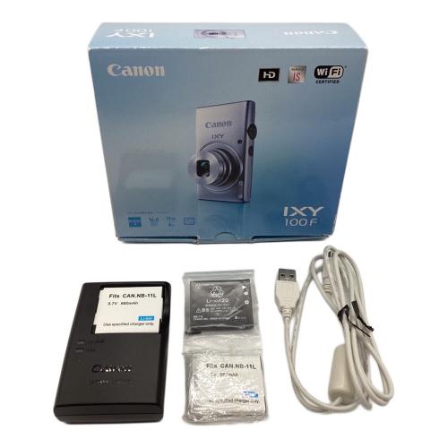CANON (キヤノン) コンパクトデジタルカメラ IXY100F 1660万画素(総画素) 1/2.3型CCD 専用電池 SDXCカード対応 711061002573