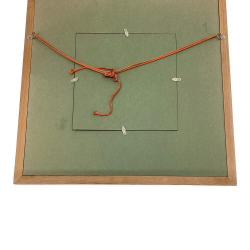 源右衛門窯 (ゲンエモンガマ) 陶板 染錦和蘭交易図