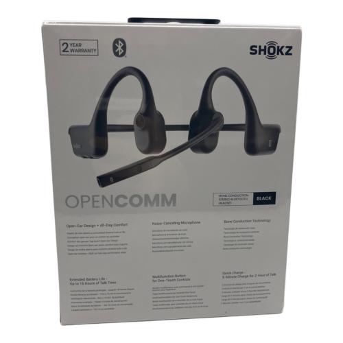 OPENCOMM ワイヤレスイヤホン Shokz AFT-EP-000028
