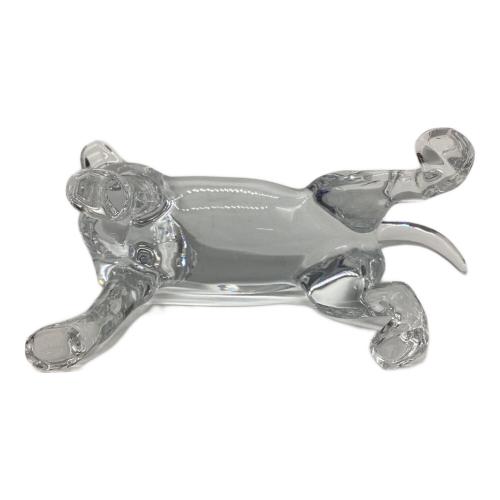 Baccarat (バカラ) クリスタル置物 ラブラドール