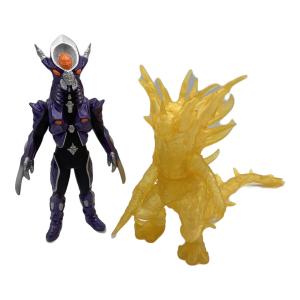 BANDAI（バンダイ）ウルトラ怪獣シリーズ2005 ウルトラマンマックス 高速宇宙人スラン星人&完全生命体イフ少女の涙VERSIONセット  ハイパーホビー誌上限定 ソフビフィギュア
