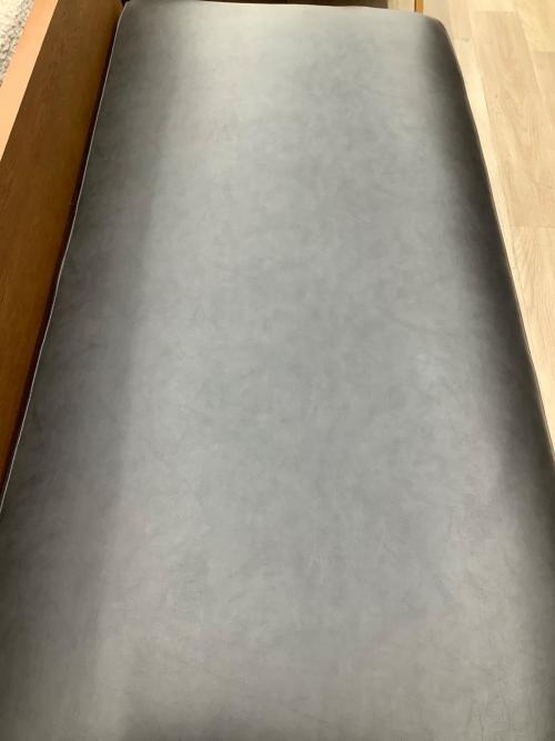 UNICO (ウニコ) 2人掛けソファー ブラック×ブラウン 合皮 WICK