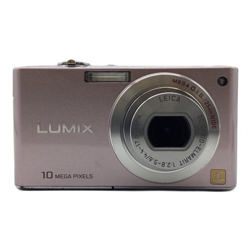 Panasonic コンパクトデジタルカメラ DMC-FX35 1070万画素(総画素) 1/2.33型CCD 専用電池 SDHCカード対応 ISO100～6400 2.5コマ/秒 8～1/2000 秒 FJ8FC015488