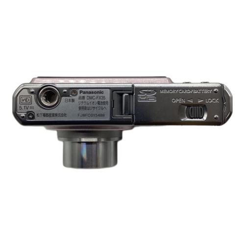 Panasonic コンパクトデジタルカメラ DMC-FX35 1070万画素(総画素) 1/2.33型CCD 専用電池 SDHCカード対応 ISO100～6400 2.5コマ/秒 8～1/2000 秒 FJ8FC015488