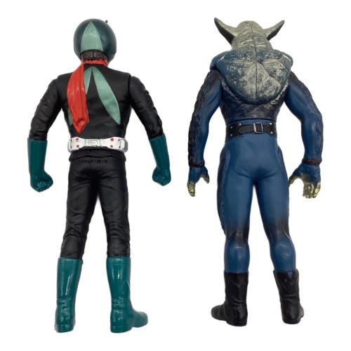 仮面ライダーシリーズ (仮面ライダーアギト) 仮面ライダーソフビ レトロホビー ショッカー秘密基地セット