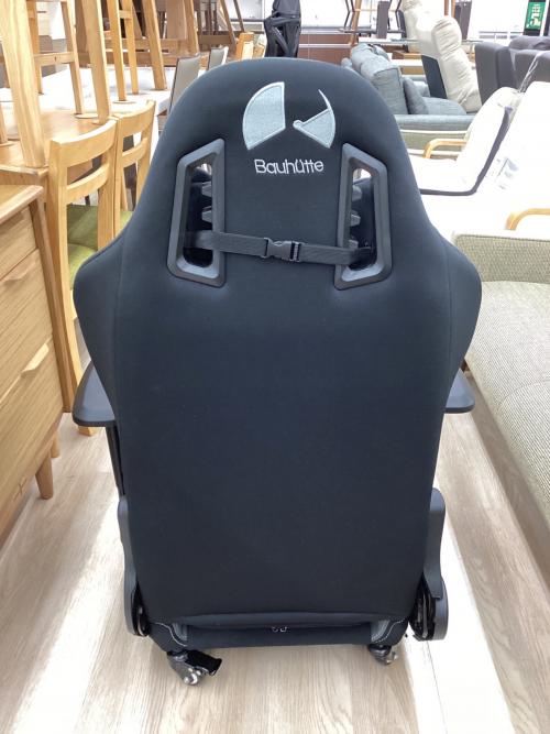 Bauhutte (バウヒュッテ) ゲーミングローチェア グレー 1人掛け