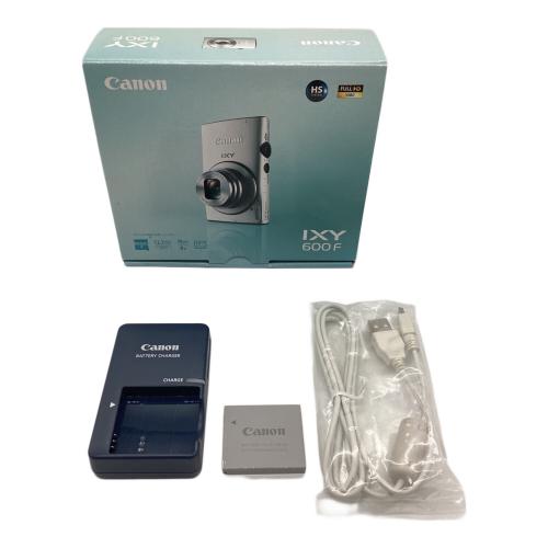 CANON コンパクトデジタルカメラ IXY600F 1280万画素数 1/2.3型CMOS 専用電池 SDカード SDHCカード SDXCカード ISO100～3200 8.7コマ/秒 1～1/2000 秒 311051001939