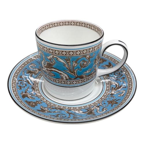 Wedgwood (ウェッジウッド) カップ&ソーサー フロレンティーン・ターコイズ
