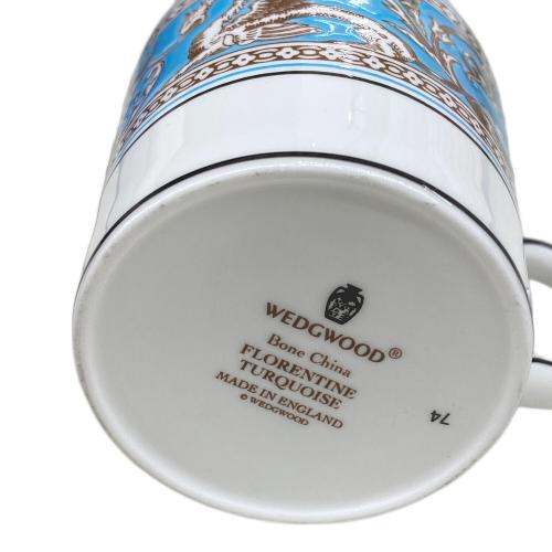 Wedgwood (ウェッジウッド) カップ&ソーサー フロレンティーン・ターコイズ