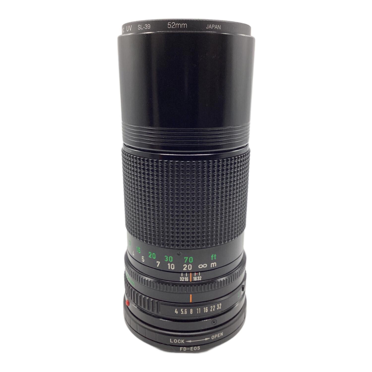 CANON (キヤノン) ズームレンズ CANON LENS FD 200mm 1:4｜トレファク