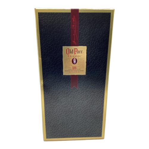 オールドパー Old Parr Classic ブレンデッドモルトウィスキー 18年 750ml