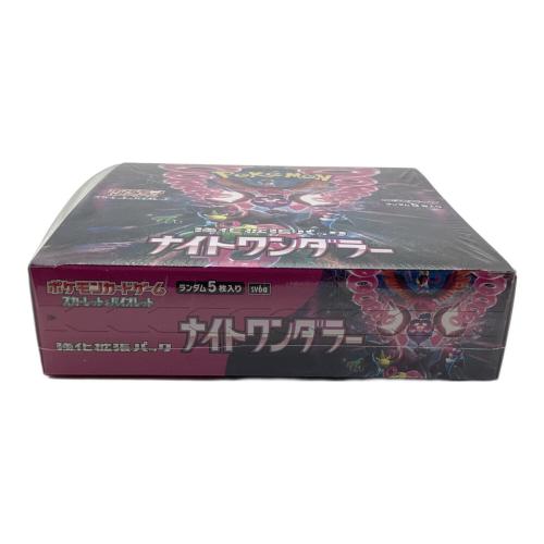 ポケモンカード ナイトワンダラー未開封BOX