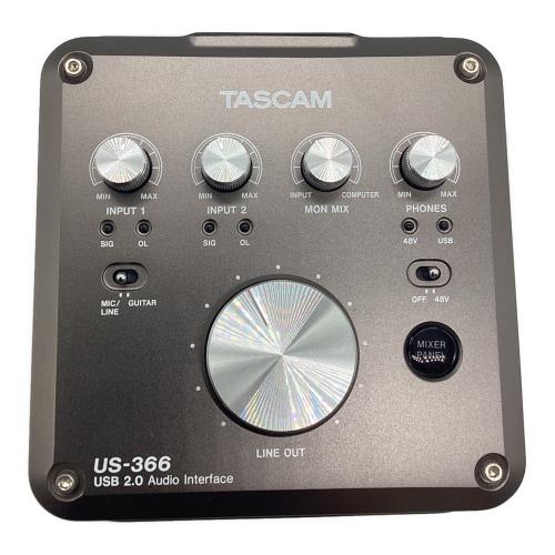 TASCAM (タスカム) マイクプリアンプ YS-366 2013年製 USBケーブル欠品