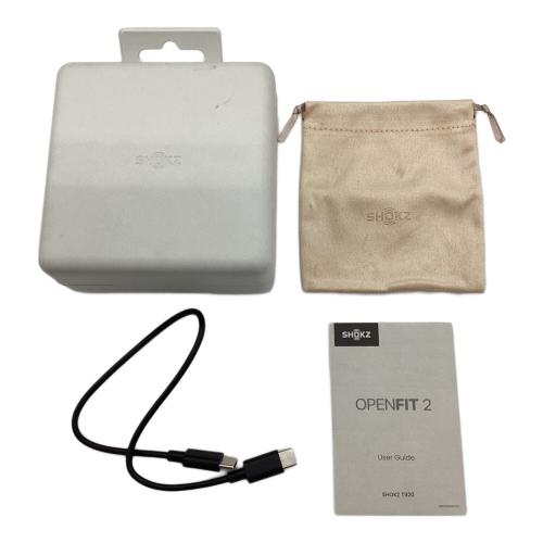 SHOKZ (ショックス) ワイヤレスイヤホン OpenFit 2