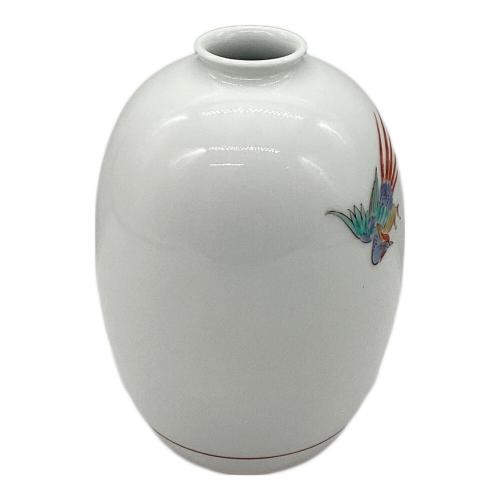 酒井田柿右衛門 (サカイダカキエモン) 一輪挿し 菊鳥文 本体のみ