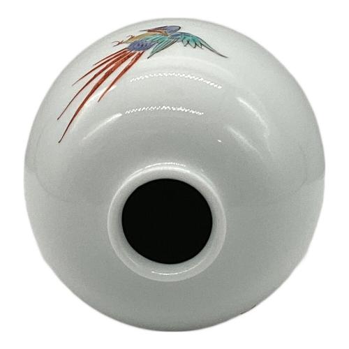 酒井田柿右衛門 (サカイダカキエモン) 一輪挿し 菊鳥文 本体のみ