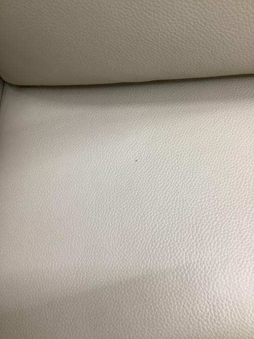 ニトリ 1人掛けリクライニングソファー グレー 電動 半革 LE01